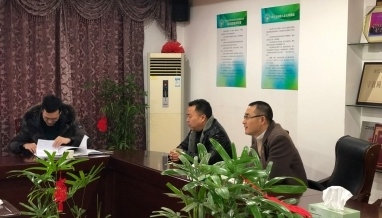 桐鄉(xiāng)市委組織部兩新組織驗(yàn)收小組蒞臨立信建設(shè)進(jìn)行驗(yàn)收