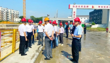 立信新聞 | 桐鄉(xiāng)市副市長(zhǎng)趙月祥一行蒞臨我集團(tuán)康涇塘項(xiàng)目開展安全生產(chǎn)月專項(xiàng)檢查