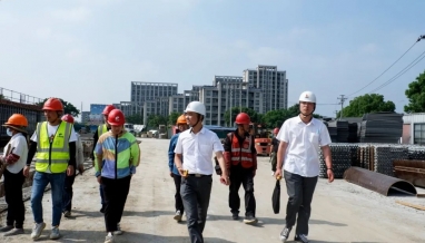 我集團(tuán)領(lǐng)導(dǎo)班子率隊深入一線開展“安全生產(chǎn)月”大檢查